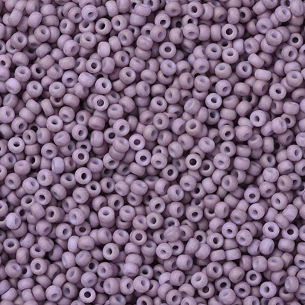 PandaHall MIYUKI Round Rocailles Beads, Japanese Seed Beads, 11/0, (RR2025) Matte Opaque Light Mauve, 2x1.3mm, Hole: 0.8mm, about..., Purple
PandaHall MIYUKI Round Rocailles Beads, Japanese Seed Beads, 11/0, (RR2025) Matte Opaque Light Mauve, 2x1.3mm, Hole: 0.8mm, about..., Purple