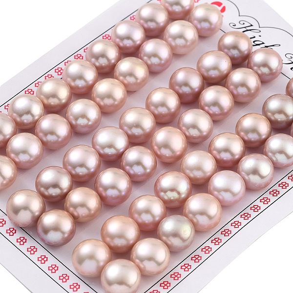 PandaHall Grade 6A Natural Cultured Freshwater Pearl Beads, Half Drilled, Half Round Beads, Purple, 10~10.5x7mm, Hole: 1mm Pearl Half Round...
PandaHall Grade 6A Natural Cultured Freshwater Pearl Beads, Half Drilled, Half Round Beads, Purple, 10~10.5x7mm, Hole: 1mm Pearl Half Round...