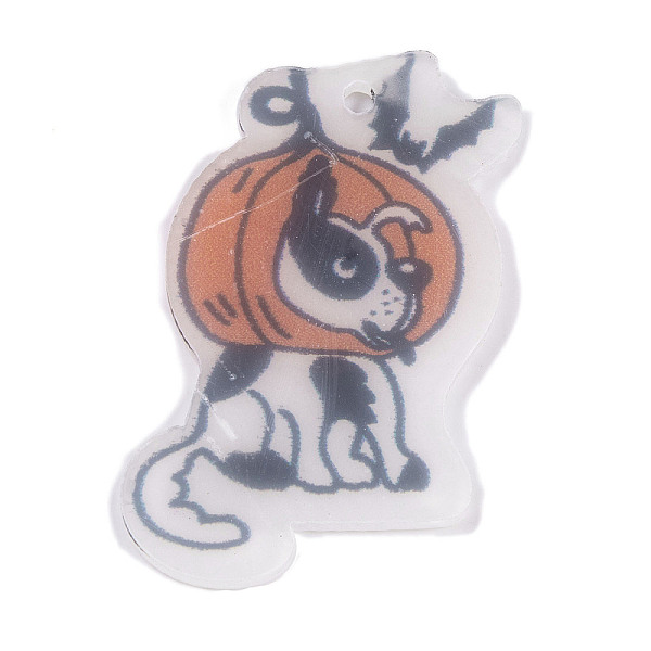 PandaHall Printed Acrylic Pendant, Halloween Theme, Dog, 41.5x23.5x1.5mm, Hole: 2mm Acrylic Dog
PandaHall Printed Acrylic Pendant, Halloween Theme, Dog, 41.5x23.5x1.5mm, Hole: 2mm Acrylic Dog