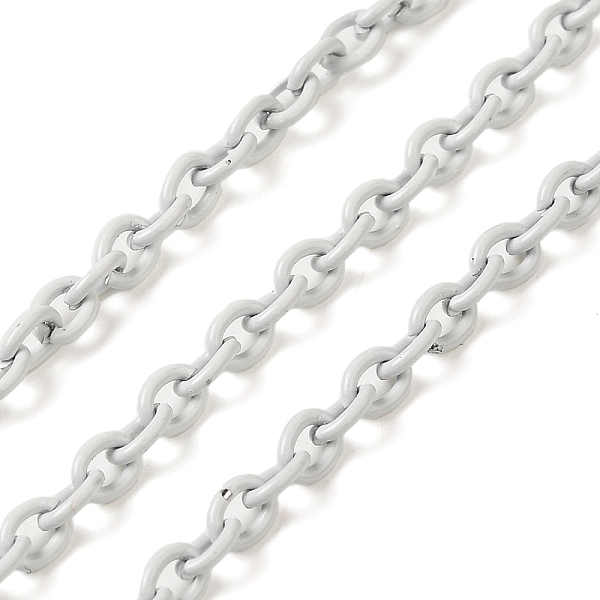 PandaHall Spray Painted 304 Stainless Steel Cable Chains, with Spool, Unwelded, White, 4x3x0.7mm 304 Stainless Steel White
PandaHall Spray Painted 304 Stainless Steel Cable Chains, with Spool, Unwelded, White, 4x3x0.7mm 304 Stainless Steel White