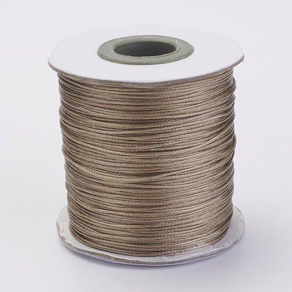 PandaHall Waxed Polyester Cord, Bead Cord, BurlyWood, 0.5mm, about 169.51~174.98 Yards(155~160m)/Roll Waxed Polyester Cord Round Orange
PandaHall Waxed Polyester Cord, Bead Cord, BurlyWood, 0.5mm, about 169.51~174.98 Yards(155~160m)/Roll Waxed Polyester Cord Round Orange