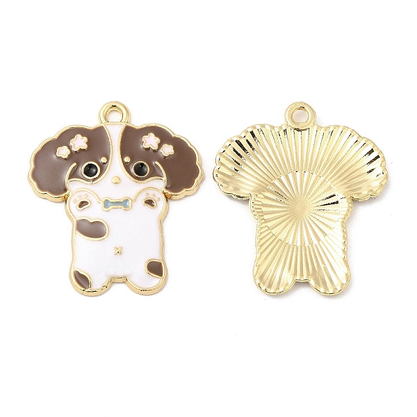 PandaHall Alloy Enamel Pendants, Cadmium Free & Nickel Free & Lead Free, Golden, Dog Charm, Coffee, 28x24.5x2mm, Hole: 1.6mm Alloy+Enamel..., Brown
PandaHall Alloy Enamel Pendants, Cadmium Free & Nickel Free & Lead Free, Golden, Dog Charm, Coffee, 28x24.5x2mm, Hole: 1.6mm Alloy+Enamel..., Brown