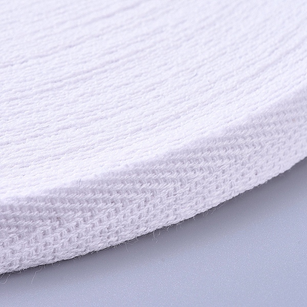 PandaHall Cotton Twill Tape Ribbons, Herringbone Ribbons, for Sewing Craft, White, 3/8 inch(10mm), about 50yard/roll(45.72m/roll) Cotton...
PandaHall Cotton Twill Tape Ribbons, Herringbone Ribbons, for Sewing Craft, White, 3/8 inch(10mm), about 50yard/roll(45.72m/roll) Cotton...