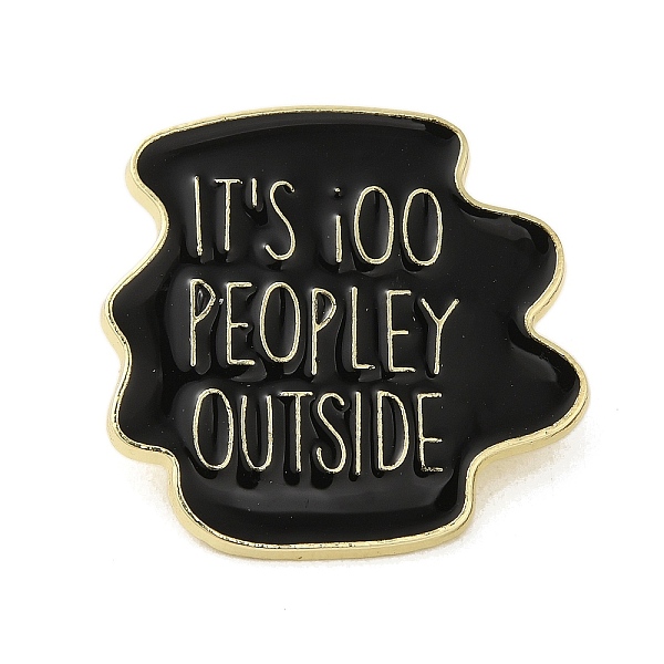 PandaHall Enamel Pins, Black Golden Zinc Alloy Brooches for Backpack Clothes, Word, Nuggets, 30x30x1.5mm Alloy+Enamel Nuggets Black
PandaHall Enamel Pins, Black Golden Zinc Alloy Brooches for Backpack Clothes, Word, Nuggets, 30x30x1.5mm Alloy+Enamel Nuggets Black