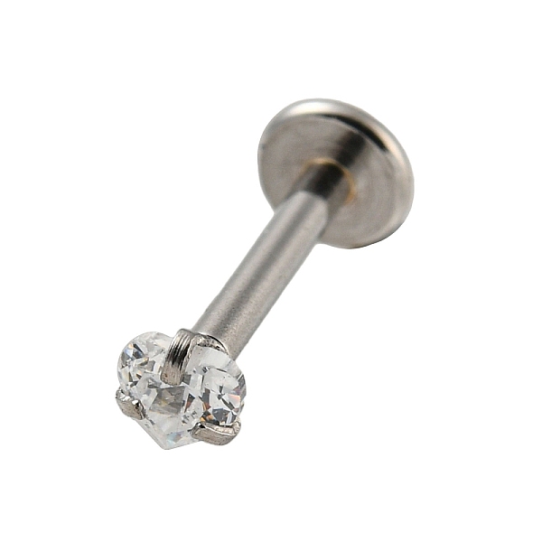 PandaHall 304 Stainless Steel Threaded Flatback Earrings, Cubic Zirconia Cartilage Earrings, Clear, 11x4mm, Heart: 3.5x3mm Cubic Zirconia...
PandaHall 304 Stainless Steel Threaded Flatback Earrings, Cubic Zirconia Cartilage Earrings, Clear, 11x4mm, Heart: 3.5x3mm Cubic Zirconia...