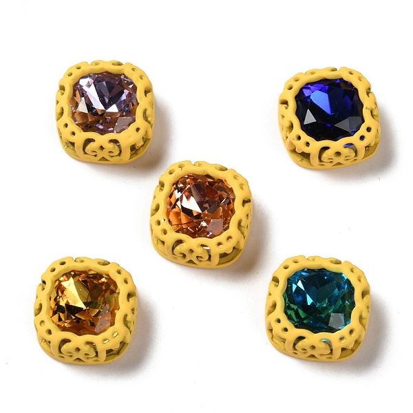PandaHall Sew on Rhinestone, Glass Rhinestone, with Brass Findings, Garments Accessories, Squre, Mixed Color, Gold, 12.5x12.5x6mm Glass...
PandaHall Sew on Rhinestone, Glass Rhinestone, with Brass Findings, Garments Accessories, Squre, Mixed Color, Gold, 12.5x12.5x6mm Glass...