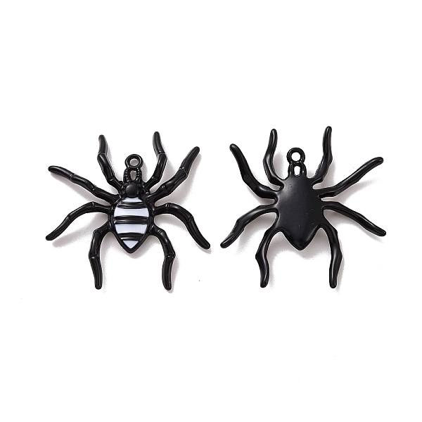 PandaHall Halloween Rack Plating Alloy Enamel Pandants, Spider Charm, Electrophoresis Black, 36.5x35.5x4.5mm, Hole: 1.7mm Alloy+Enamel..., White
PandaHall Halloween Rack Plating Alloy Enamel Pandants, Spider Charm, Electrophoresis Black, 36.5x35.5x4.5mm, Hole: 1.7mm Alloy+Enamel..., White