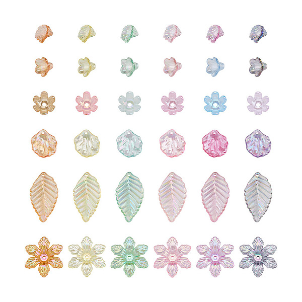 PandaHall Craftdady 300Pcs 6 Style Transparent Acrylic Bead Caps, AB Color, Mixed Shapes, Mixed Color, 50pcs/style, 300pcs/box Acrylic..., Multicolor
PandaHall Craftdady 300Pcs 6 Style Transparent Acrylic Bead Caps, AB Color, Mixed Shapes, Mixed Color, 50pcs/style, 300pcs/box Acrylic..., Multicolor