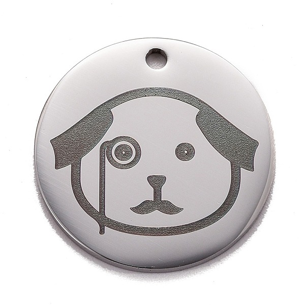 PandaHall Stainless Steel Pendants, Manual Polishing, Flat Round with Dog, Stainless Steel Color, 20x1.4mm, Hole: 1.6mm Stainless Steel Flat...
PandaHall Stainless Steel Pendants, Manual Polishing, Flat Round with Dog, Stainless Steel Color, 20x1.4mm, Hole: 1.6mm Stainless Steel Flat...