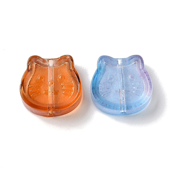 PandaHall Transparent Glass Beads, Cat, Mixed Color, 14x14x5mm, Hole: 1.2mm Glass Cat Shape Multicolor
PandaHall Transparent Glass Beads, Cat, Mixed Color, 14x14x5mm, Hole: 1.2mm Glass Cat Shape Multicolor