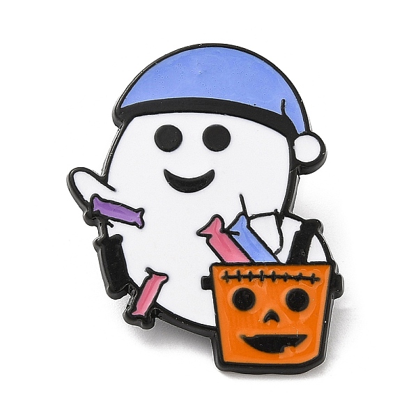 PandaHall Halloween Ghost Theme Alloy Enamel Brooch, Pin for Backpack Clothes, Candy, 30.5x25x1.5mm Alloy+Enamel Candy
PandaHall Halloween Ghost Theme Alloy Enamel Brooch, Pin for Backpack Clothes, Candy, 30.5x25x1.5mm Alloy+Enamel Candy