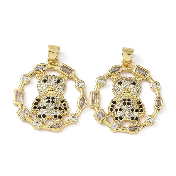 PandaHall Rack Plating Brass Micro Pave Cubic Zirconia Pendants, Long-Lasting Plated, Lead Free & Cadmium Free, Real 18K Gold Plated, Bear..., Black
PandaHall Rack Plating Brass Micro Pave Cubic Zirconia Pendants, Long-Lasting Plated, Lead Free & Cadmium Free, Real 18K Gold Plated, Bear..., Black