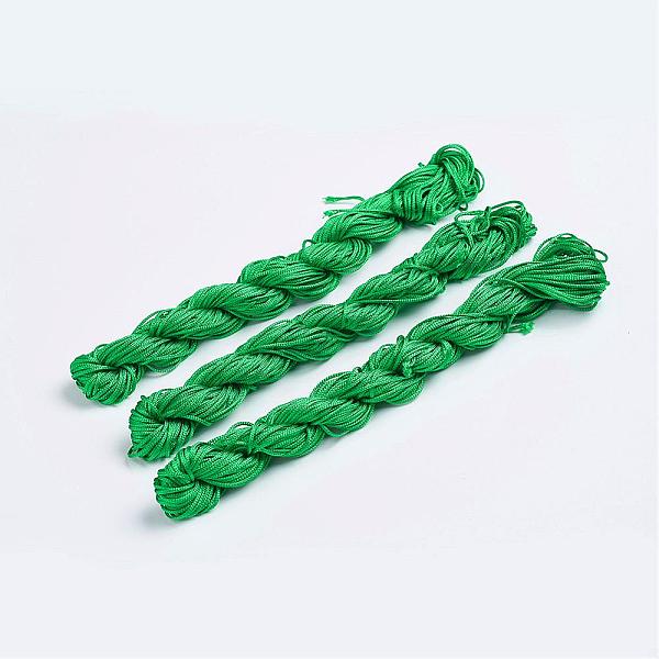 PandaHall Nylon Thread, Nylon Jewelry Cord for Custom Woven Bracelets Making, Green, 1mm, about 26m/bundle, 10bundles/bag, about 284.34...
PandaHall Nylon Thread, Nylon Jewelry Cord for Custom Woven Bracelets Making, Green, 1mm, about 26m/bundle, 10bundles/bag, about 284.34...