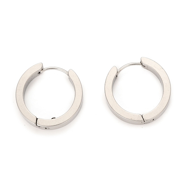 PandaHall 304 Stainless Steel Huggie Hoop Earrings, Hypoallergenic Earrings, Thick Hoop Earrings, Ring Shape, Stainless Steel Color, 20x4mm...
PandaHall 304 Stainless Steel Huggie Hoop Earrings, Hypoallergenic Earrings, Thick Hoop Earrings, Ring Shape, Stainless Steel Color, 20x4mm...