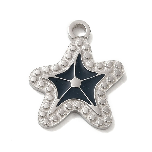 PandaHall 304 Stainless Steel Enamel Pendants, Laser Cut, Star Charm, Stainless Steel Color, 16x13.5x1.5mm, Hole: 1.8mm Stainless..., Black
PandaHall 304 Stainless Steel Enamel Pendants, Laser Cut, Star Charm, Stainless Steel Color, 16x13.5x1.5mm, Hole: 1.8mm Stainless..., Black