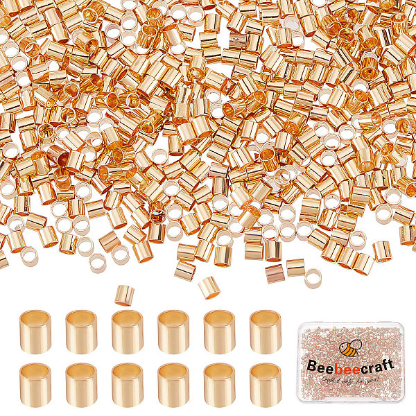 PandaHall Beebeecraft 1 Box 1000Pcs Crimp Tube Beads 18K Gold Plated Crimping Tube Spacers Cord End Caps 2mm Loose Tiny Stopper Beads for...
PandaHall Beebeecraft 1 Box 1000Pcs Crimp Tube Beads 18K Gold Plated Crimping Tube Spacers Cord End Caps 2mm Loose Tiny Stopper Beads for...
