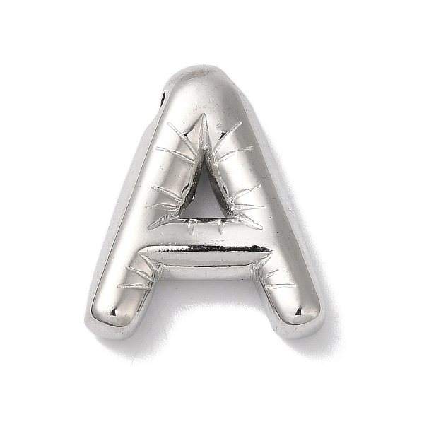 PandaHall 304 Stainless Steel Pendants, Letter Charm, Letter A, 20x17x5mm, Hole: 2.5x2mm 304 Stainless Steel Letter A
PandaHall 304 Stainless Steel Pendants, Letter Charm, Letter A, 20x17x5mm, Hole: 2.5x2mm 304 Stainless Steel Letter A