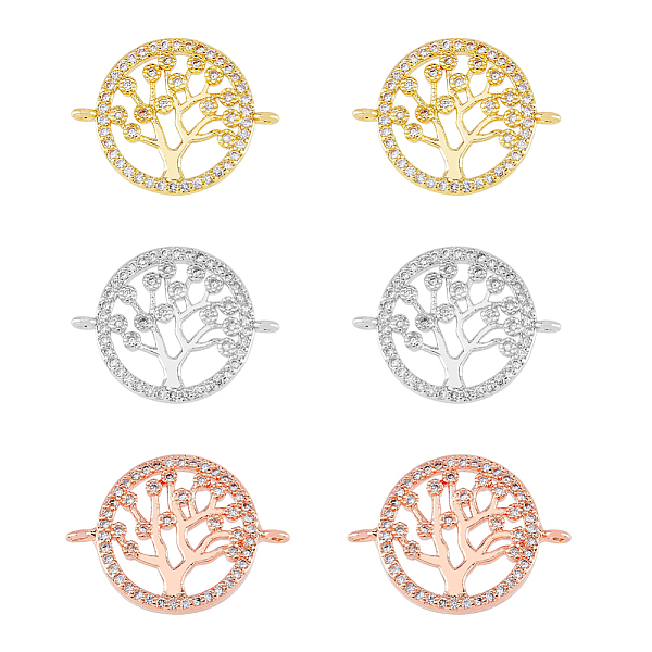 PandaHall HOBBIESAY 6Pcs 3Colors Brass Tree of Life Links Flat Round Connectors Rose Gold Platinum Golden Pendant Micro Pave Cubic Zirconia..., Clear
PandaHall HOBBIESAY 6Pcs 3Colors Brass Tree of Life Links Flat Round Connectors Rose Gold Platinum Golden Pendant Micro Pave Cubic Zirconia..., Clear