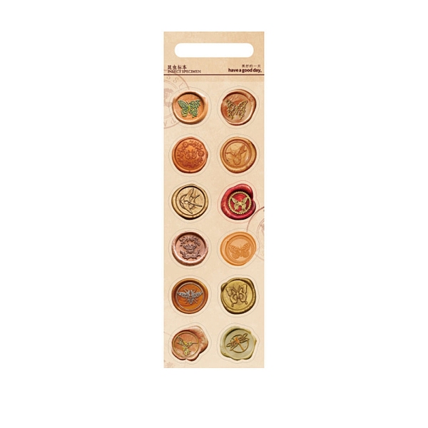 PandaHall PVC Wax Seal Stickers, Self Adhesive Sealing Wax Stamp Stickers for Wedding Invitations Valentine's Day Envelope Cards Gift...
PandaHall PVC Wax Seal Stickers, Self Adhesive Sealing Wax Stamp Stickers for Wedding Invitations Valentine's Day Envelope Cards Gift...