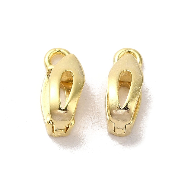 PandaHall Brass Donut Bails, Fit For Pi Disc Pendants Jewelry Making, Real 24K Gold Plated, 12x4mm Brass
PandaHall Brass Donut Bails, Fit For Pi Disc Pendants Jewelry Making, Real 24K Gold Plated, 12x4mm Brass