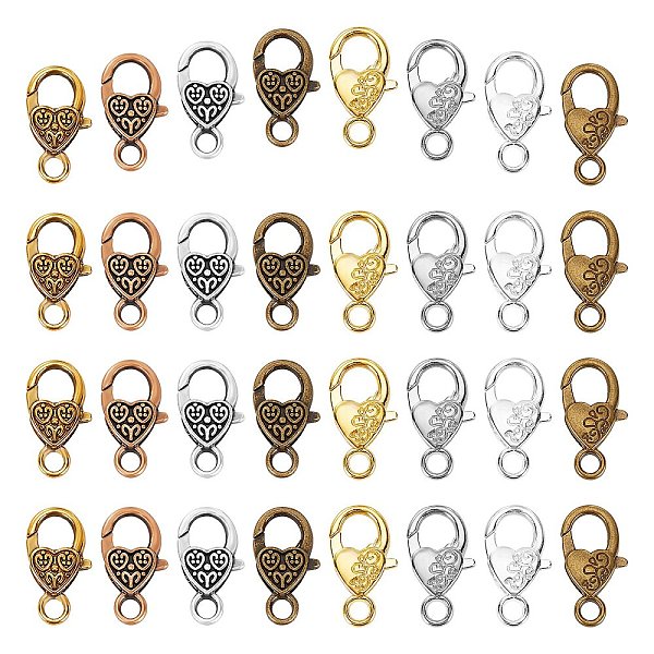 PandaHall SUNNYCLUE Alloy Lobster Claw Clasps, Mixed Color, 25.5~26.5x14~15x6~6.5mm, Hole: 4mm, 32pcs/box Alloy Others
PandaHall SUNNYCLUE Alloy Lobster Claw Clasps, Mixed Color, 25.5~26.5x14~15x6~6.5mm, Hole: 4mm, 32pcs/box Alloy Others