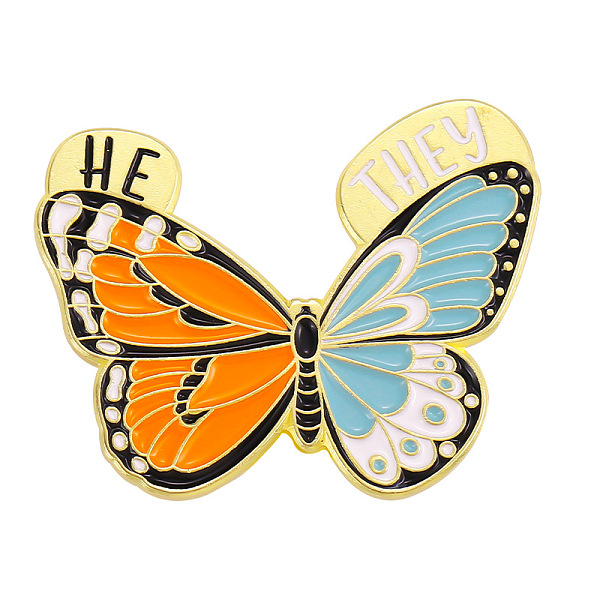 PandaHall Spring Theme Alloy Brooches, Enamel Butterfly Lapel Pin, for Backpack Clothes, Golden, Dark Orange, 23x30mm Alloy+Enamel
PandaHall Spring Theme Alloy Brooches, Enamel Butterfly Lapel Pin, for Backpack Clothes, Golden, Dark Orange, 23x30mm Alloy+Enamel