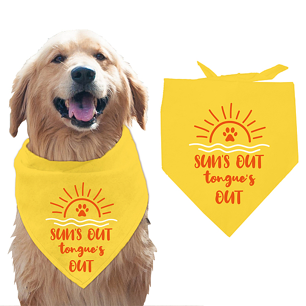 PandaHall Cotton Dog's Kerchief, Triangle Pet's Bandana, Word, 380x780mm Cotton Word
PandaHall Cotton Dog's Kerchief, Triangle Pet's Bandana, Word, 380x780mm Cotton Word