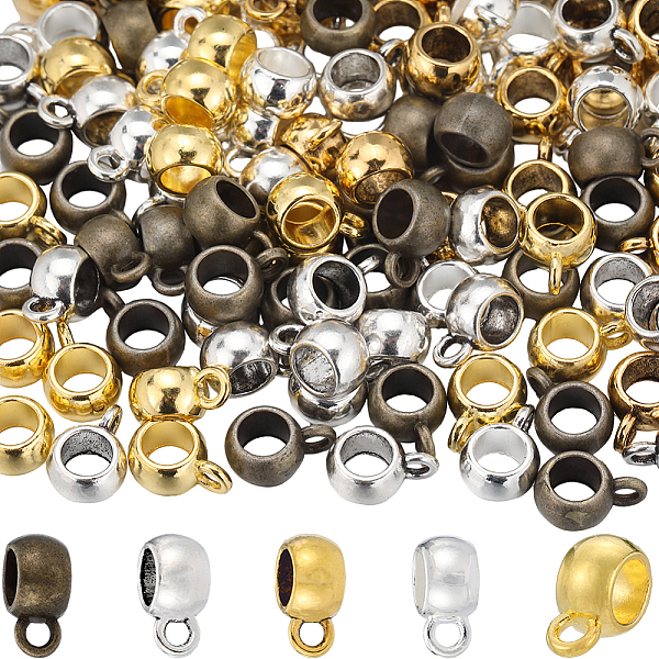 PandaHall SUNNYCLUE 1 Box 150Pcs 5 Colors Bail Spacer Beads Gold Links Bail Beads Bulk Alloy Metal European Round Column Antique Silver...
PandaHall SUNNYCLUE 1 Box 150Pcs 5 Colors Bail Spacer Beads Gold Links Bail Beads Bulk Alloy Metal European Round Column Antique Silver...