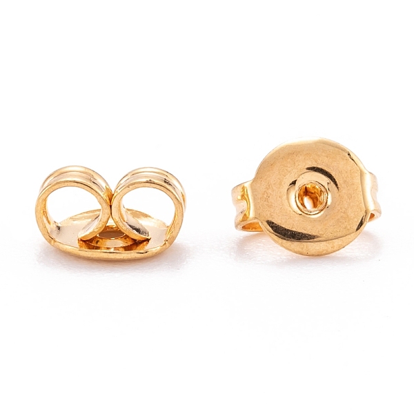 PandaHall Brass Friction Ear Nuts, Long-Lasting Plated, Real 18K Gold Plated, 4.5x5.5x3mm, Hole: 0.8mm Brass
PandaHall Brass Friction Ear Nuts, Long-Lasting Plated, Real 18K Gold Plated, 4.5x5.5x3mm, Hole: 0.8mm Brass
