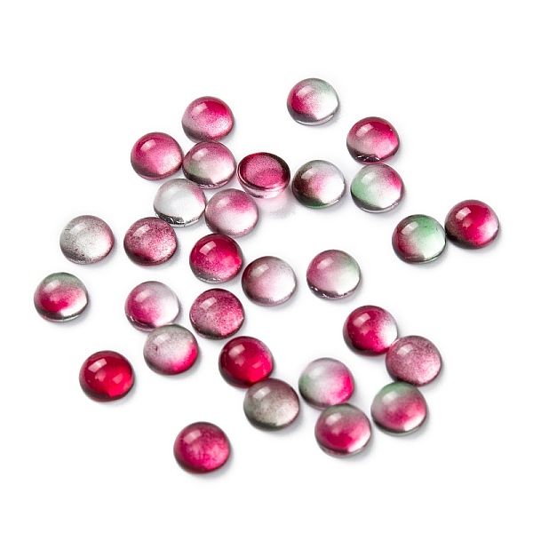 PandaHall Transparent Glass Cabochons, Half Round, Cerise, 6x3mm Glass Half Round Red
PandaHall Transparent Glass Cabochons, Half Round, Cerise, 6x3mm Glass Half Round Red