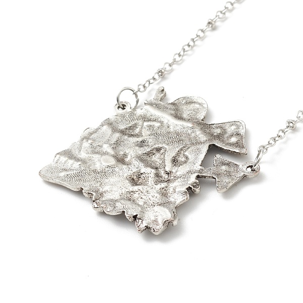 PandaHall Enamel Skull with Mushroom Pendant Necklace, Alloy Gothic Jewelry for Men Women, Antique Silver & Platinum, 19.69 inch(50cm) Alloy
PandaHall Enamel Skull with Mushroom Pendant Necklace, Alloy Gothic Jewelry for Men Women, Antique Silver & Platinum, 19.69 inch(50cm) Alloy