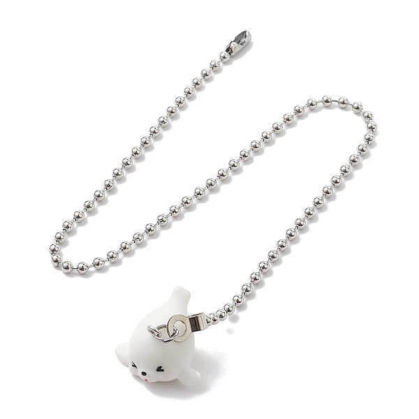PandaHall Resin Ceiling Fan Pull Chain Extenders, with Iron Ball Chains, Sea Lion, 330mm, Pendant: 17x23x23.5mm Resin Other Animal
PandaHall Resin Ceiling Fan Pull Chain Extenders, with Iron Ball Chains, Sea Lion, 330mm, Pendant: 17x23x23.5mm Resin Other Animal