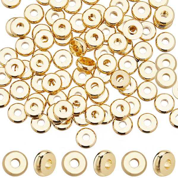 PandaHall SUNNYCLUE 1 Box 200Pcs Gold Beads 6mm Real 18K Gold Plated Brass Heishi Disc Beads Bulk Flat Round Thick Loose Spacer Bead Golden...
PandaHall SUNNYCLUE 1 Box 200Pcs Gold Beads 6mm Real 18K Gold Plated Brass Heishi Disc Beads Bulk Flat Round Thick Loose Spacer Bead Golden...