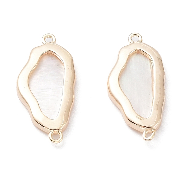 PandaHall Natural Shell Connector Charms, Egg Links with Rack Plating Brass Findings, Long-Lasting Plated, Real 18K Gold Plated, 24x11x2.5mm...
PandaHall Natural Shell Connector Charms, Egg Links with Rack Plating Brass Findings, Long-Lasting Plated, Real 18K Gold Plated, 24x11x2.5mm...