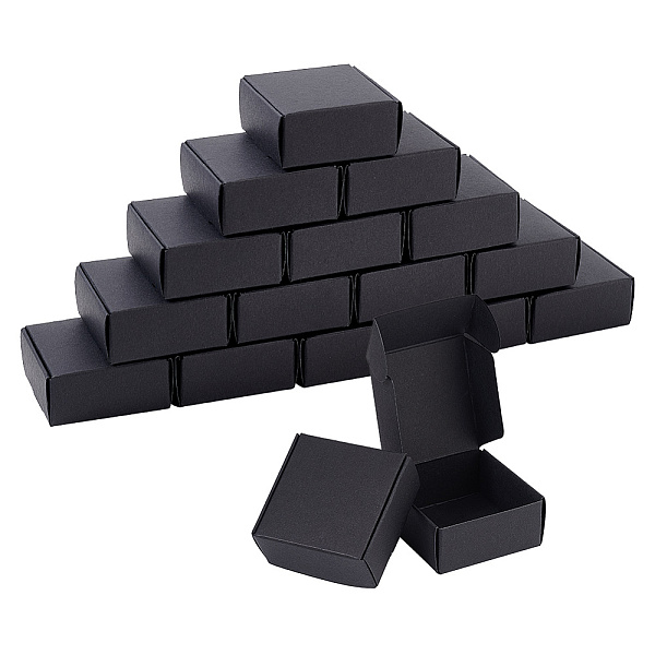 PandaHall Cardboard Gift Packaging Boxes, Folding Boxes for Hand-made Soap, Square, Black, Finnished Product: 5.5x5.5x2.5cm Paper Square...
PandaHall Cardboard Gift Packaging Boxes, Folding Boxes for Hand-made Soap, Square, Black, Finnished Product: 5.5x5.5x2.5cm Paper Square...