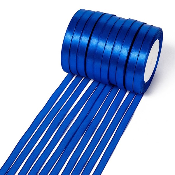 PandaHall Single Face Satin Ribbon, Polyester Ribbon, Blue, 3/8 inch(10mm), about 25yards/roll(22.86m/roll), 10rolls/group, 250yards/group...
PandaHall Single Face Satin Ribbon, Polyester Ribbon, Blue, 3/8 inch(10mm), about 25yards/roll(22.86m/roll), 10rolls/group, 250yards/group...