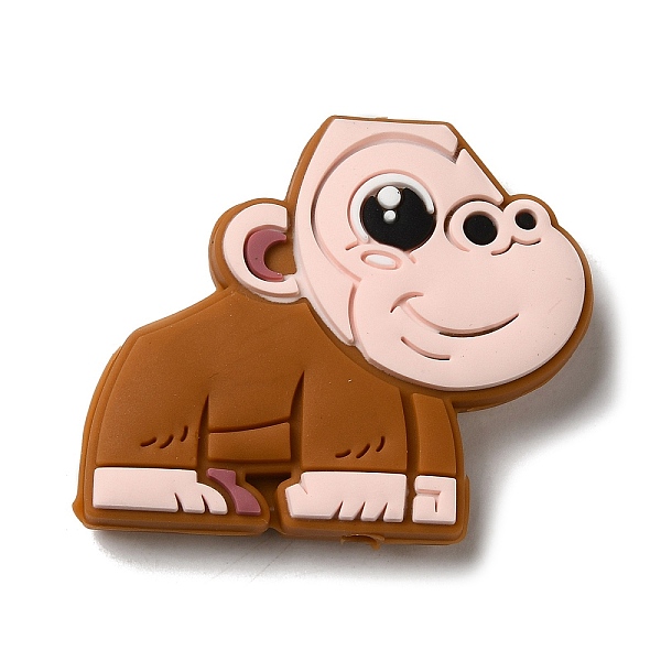 PandaHall Orangutan Food Grade Silicone Focal Beads, Chewing Beads For Teethers, DIY Nursing Necklaces Making, Chocolate, 30x35.5x8.5mm..., Brown
PandaHall Orangutan Food Grade Silicone Focal Beads, Chewing Beads For Teethers, DIY Nursing Necklaces Making, Chocolate, 30x35.5x8.5mm..., Brown