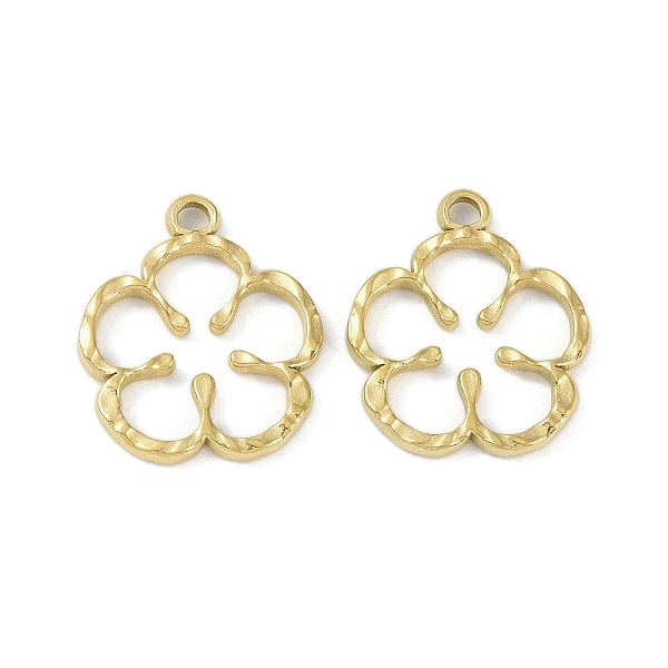 PandaHall Ion Plating(IP) 304 Stainless Steel Pendants, Flower Charm, Real 18K Gold Plated, 25.5x22x2.5mm, Hole: 3mm 304 Stainless Steel...
PandaHall Ion Plating(IP) 304 Stainless Steel Pendants, Flower Charm, Real 18K Gold Plated, 25.5x22x2.5mm, Hole: 3mm 304 Stainless Steel...