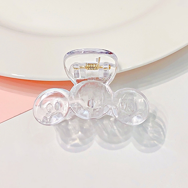 PandaHall Transparent Plastic Claw Hair Clips, with Iron Spring, Hair Accessories for Girls, Clear, 30.5x49x26~32mm Plastic Clear
PandaHall Transparent Plastic Claw Hair Clips, with Iron Spring, Hair Accessories for Girls, Clear, 30.5x49x26~32mm Plastic Clear