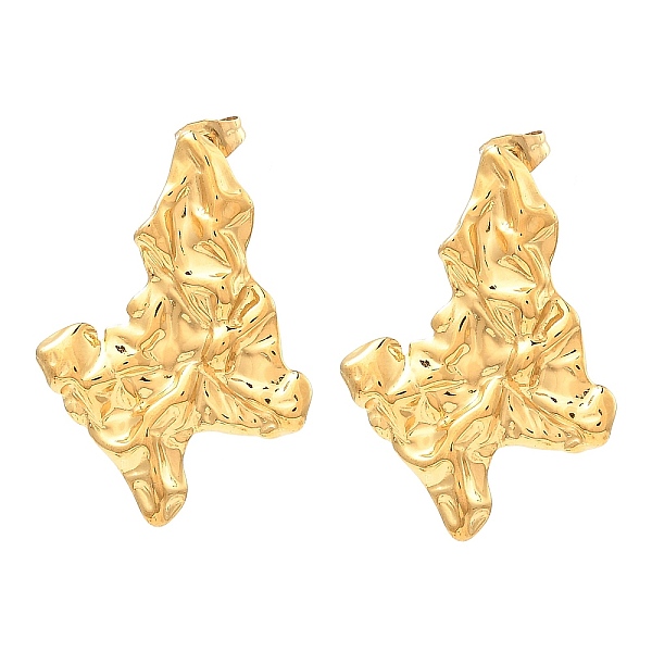 PandaHall 304 Stainless Steel Stud Earrings for Women, Textured Butterfly, Real 18K Gold Plated, 37.5x26.5mm 304 Stainless Steel Butterfly
PandaHall 304 Stainless Steel Stud Earrings for Women, Textured Butterfly, Real 18K Gold Plated, 37.5x26.5mm 304 Stainless Steel Butterfly