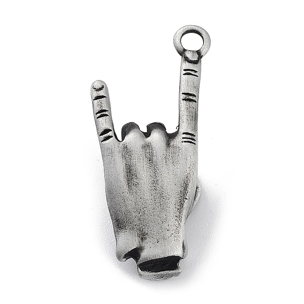 PandaHall Tibetan Style Alloy Pendant, Frosted, Hand, Antique Silver, 42x19.5x12mm, Hole: 3.8mm Alloy Body
PandaHall Tibetan Style Alloy Pendant, Frosted, Hand, Antique Silver, 42x19.5x12mm, Hole: 3.8mm Alloy Body