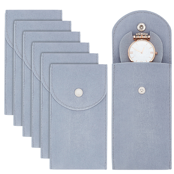 PandaHall 6 Pcs Velvet Watch Pouch, Aqua Color Portable Single Watch Travel Case Watch Storage Bag Luxury Gift Bag with Snap Button for..., Cyan
PandaHall 6 Pcs Velvet Watch Pouch, Aqua Color Portable Single Watch Travel Case Watch Storage Bag Luxury Gift Bag with Snap Button for..., Cyan