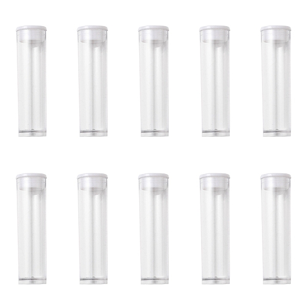 PandaHall Plastic Bead Containers, Bead Storage Tubes with Top Cap, Bottle, Clear, 5.5x1.5cm, Capacity: 2ml(0.06 fl. oz) Plastic Column...
PandaHall Plastic Bead Containers, Bead Storage Tubes with Top Cap, Bottle, Clear, 5.5x1.5cm, Capacity: 2ml(0.06 fl. oz) Plastic Column...