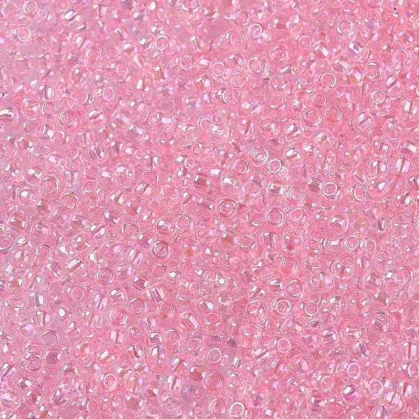 PandaHall TOHO Round Seed Beads, Japanese Seed Beads, (171D) Dyed Pink Transparent Rainbow, 11/0, 2.2mm, Hole: 0.8mm, about 1110pcs/bottle...
PandaHall TOHO Round Seed Beads, Japanese Seed Beads, (171D) Dyed Pink Transparent Rainbow, 11/0, 2.2mm, Hole: 0.8mm, about 1110pcs/bottle...