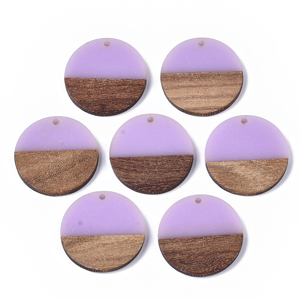 PandaHall Resin & Wood Pendants, Flat Round, Violet, 28.5x3.5~4mm, Hole: 1.5mm Resin+Wood Flat Round Purple
PandaHall Resin & Wood Pendants, Flat Round, Violet, 28.5x3.5~4mm, Hole: 1.5mm Resin+Wood Flat Round Purple