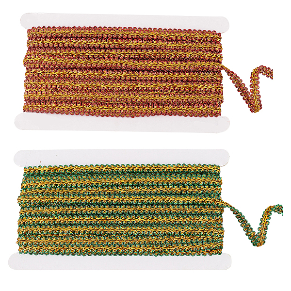 PandaHall SUPERFINDINGS 2 Cards 2 Colors Christmas Polyester Centipede Lace Ribbon, Wavy Ribbon, Clothing Accessories, Mixed Color, 3/8 inch..., Multicolor
PandaHall SUPERFINDINGS 2 Cards 2 Colors Christmas Polyester Centipede Lace Ribbon, Wavy Ribbon, Clothing Accessories, Mixed Color, 3/8 inch..., Multicolor