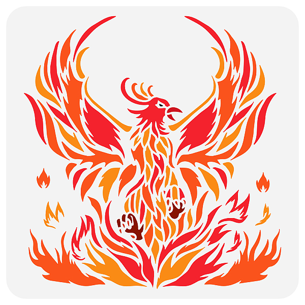 PandaHall FINGERINSPIRE Phoenix Stencil 11.8x11.8inch Reusable Firebird Drawing Stencil DIY Art Phoenix Bird Decoration Template Animal...
PandaHall FINGERINSPIRE Phoenix Stencil 11.8x11.8inch Reusable Firebird Drawing Stencil DIY Art Phoenix Bird Decoration Template Animal...