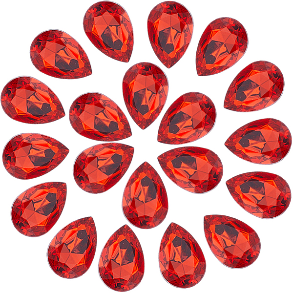 PandaHall GORGECRAFT 20Pcs Teardrop Big Rhinestones Cabochons Pointback Acrylic Gem Stones Glass Faceted No Hole Gems Dress Accessories for..., Red
PandaHall GORGECRAFT 20Pcs Teardrop Big Rhinestones Cabochons Pointback Acrylic Gem Stones Glass Faceted No Hole Gems Dress Accessories for..., Red