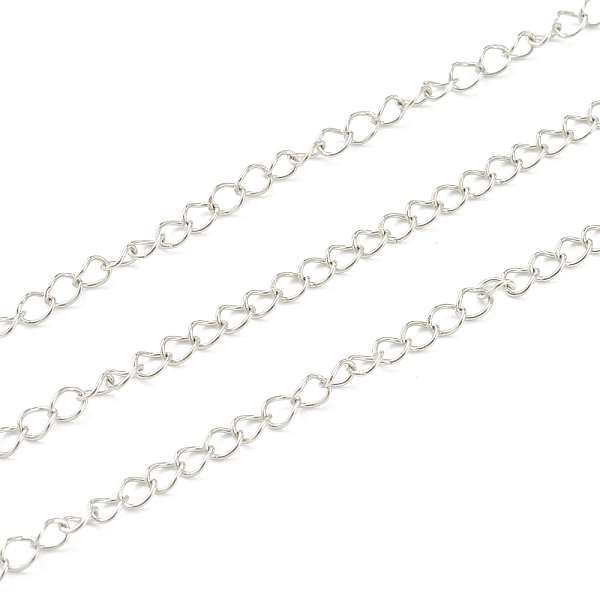 PandaHall 304 Stainless Steel Curb Chain, Soldered, with Spool,, Stainless Steel Color, 4x3x0.5mm, 82 Feet(25m)/roll 304 Stainless Steel
PandaHall 304 Stainless Steel Curb Chain, Soldered, with Spool,, Stainless Steel Color, 4x3x0.5mm, 82 Feet(25m)/roll 304 Stainless Steel