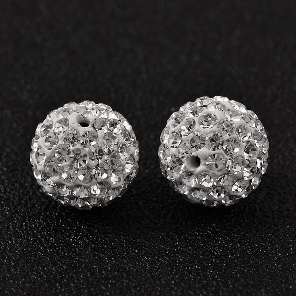 PandaHall Polymer Clay Rhinestone Beads, Pave Disco Ball Beads, Grade A, Round, Half Drilled, Crystal, PP13(1.9~2mm), 12mm, Hole: 1mm..., Clear
PandaHall Polymer Clay Rhinestone Beads, Pave Disco Ball Beads, Grade A, Round, Half Drilled, Crystal, PP13(1.9~2mm), 12mm, Hole: 1mm..., Clear
